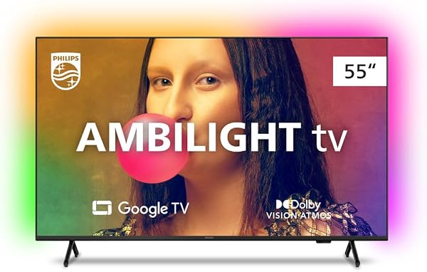 Smart TV 55 Polegadas Philips Ambilight